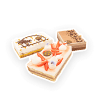 Pâtisseries à partager