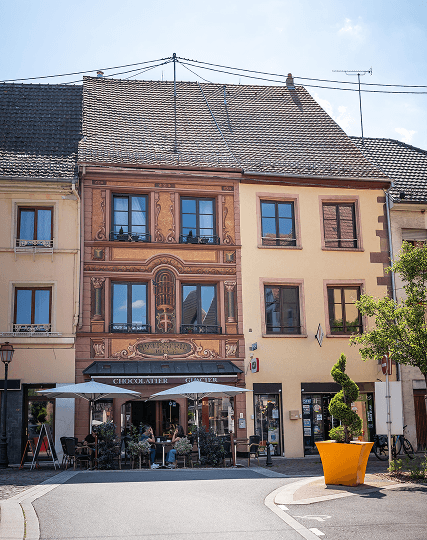 Façade de la boulangerie Rémy K